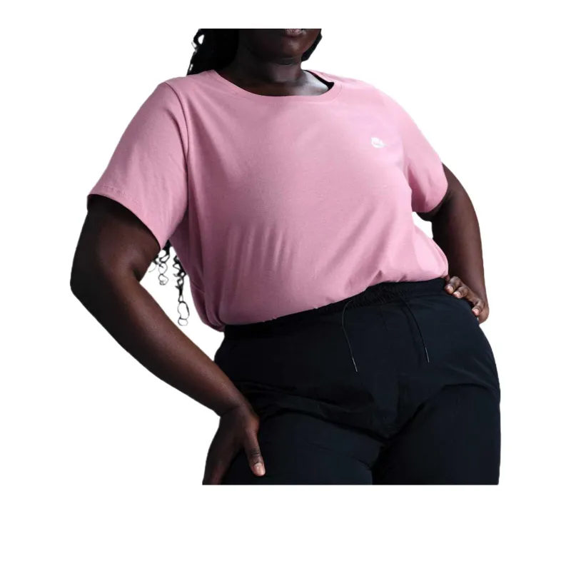 Nike Sportswear Club Regular T Shirt Women's Pink-2