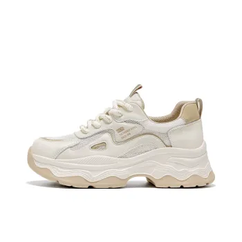 Spider King Low Top Chunky Sneakers Women's Apricot