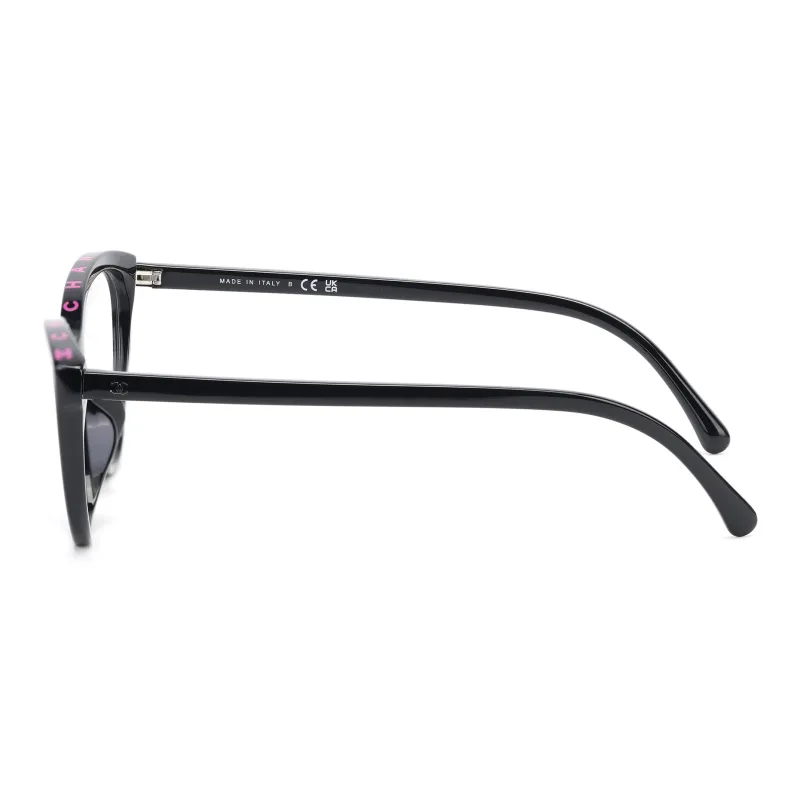 CHANEL   Cat Eye Eyeglass Frames Unisex Black-2