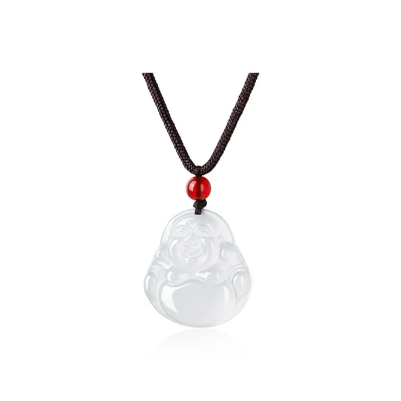 ZSY Chalcedony Good Luck Necklace Women's-0