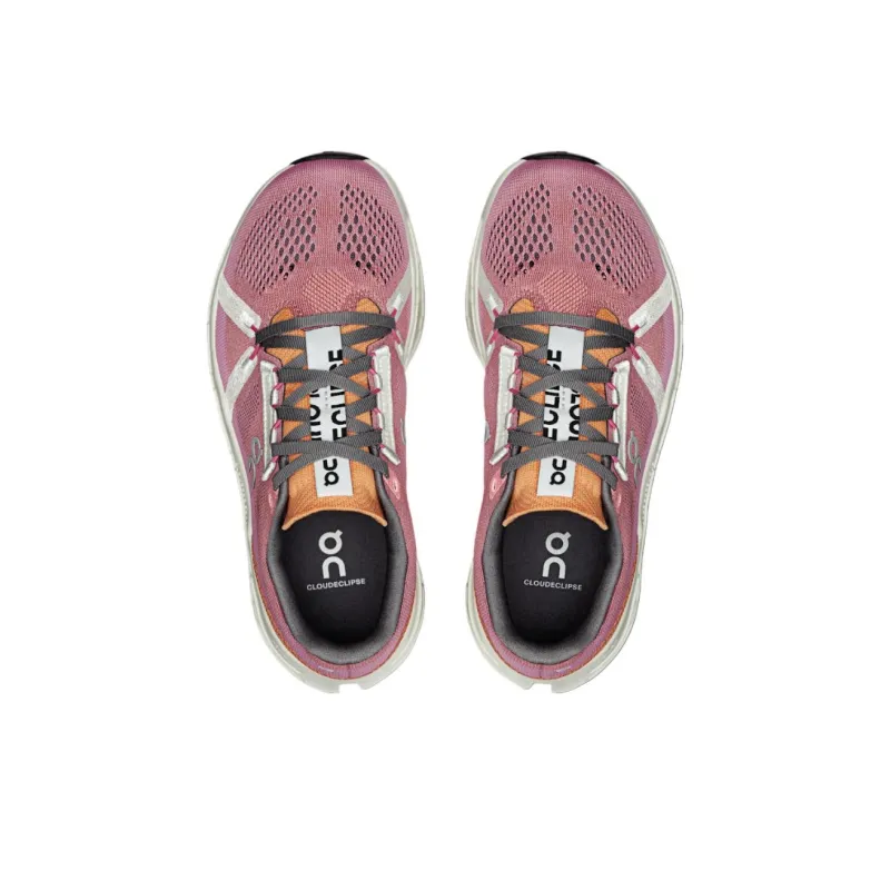 On Running Cloudeclipse Tangerine Ivory Women's-2