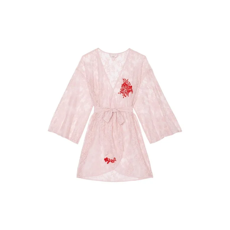 Victoria's Secret Pajama Robe Women's Pink-0