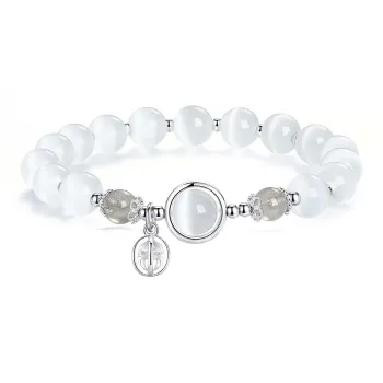 IS YOU Glass Cat Eye Bracelets Women's