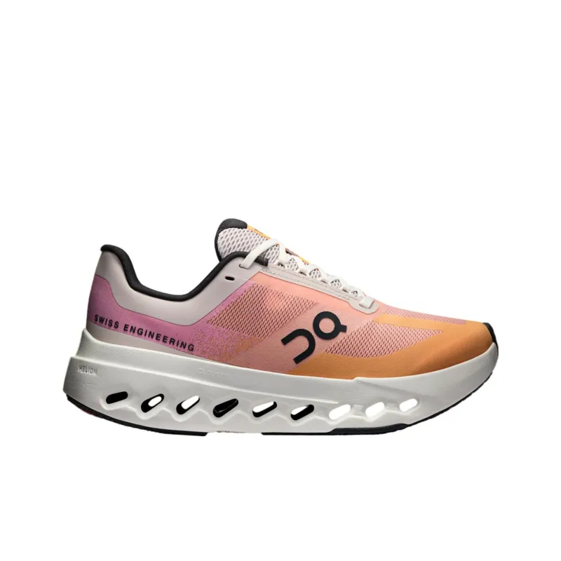 On Running Cloudsurfer Next Tangerine Ivory Women's-1