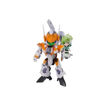BANDAI TINY SESSION Macross DELTA VF 31E Zick Fighter Chase Custom+Rennah Assembled Models