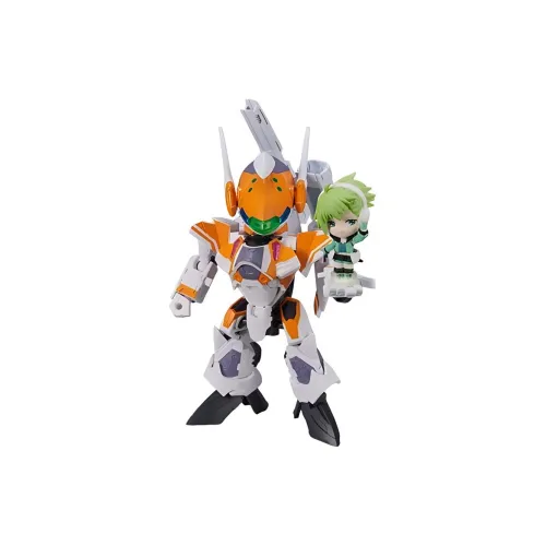 BANDAI TINY SESSION Macross DELTA VF 31E Zick Fighter Chase Custom+Rennah Assembled Models