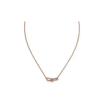 TIFFANY & CO. 18K Rose Gold Necklaces Women's Rose Gold