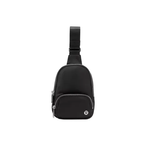 Lululemon Everywhere Recycled Polyester Sling Bag Unisex Black