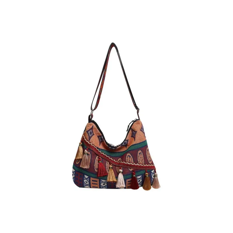 Boniu PU Shoulder Bag Women's Multicolor-3
