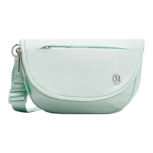 Lululemon Nylon Shoulder Bag, Crossbody Bag Micro Women's Mint Green