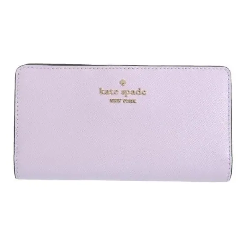 Kate Spade Leather Wallet Women's Lavender