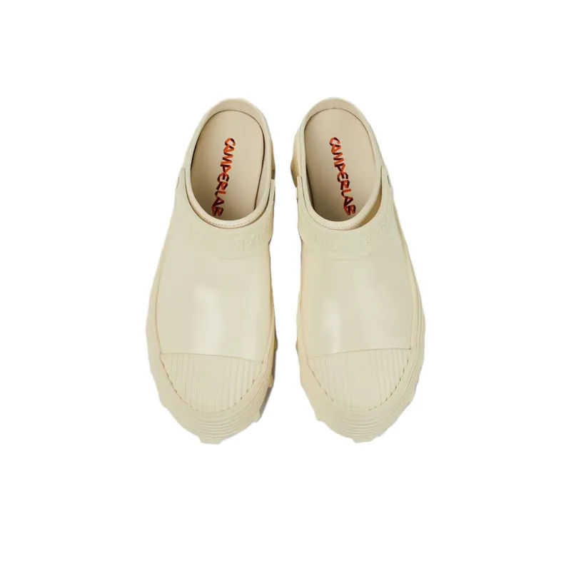 CAMPERLAB Traktori Closed Toe Slippers Unisex White-2