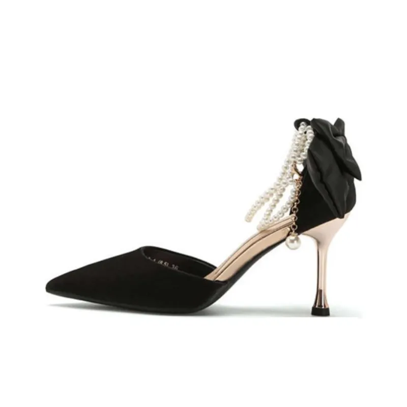 Than Than Me Slim Heel High Heels Women's-0