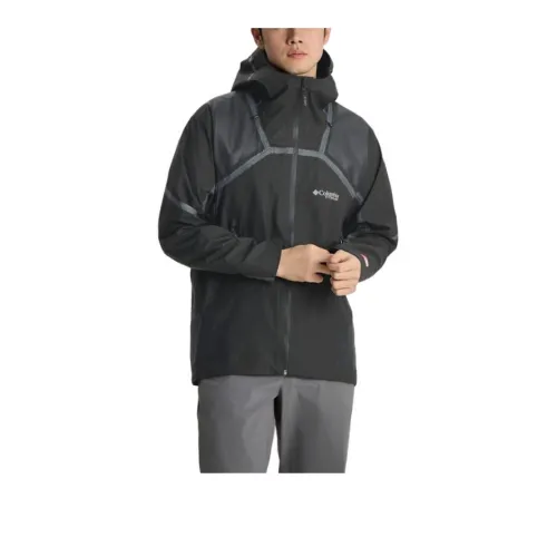 Columbia Titanium Collection OutDry Extreme Waterproof And Breathable Warm Rainproof Windbreaker Jacket Men's Black