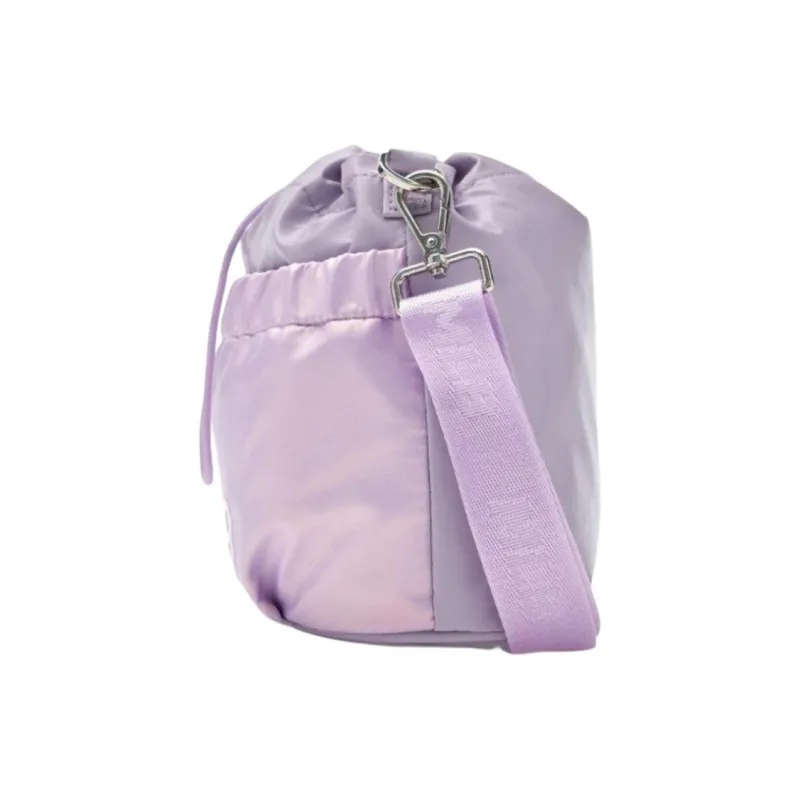 MLB New York Yankees Nylon Bucket Bags Shoulder Bags Mini Women's Purple-3
