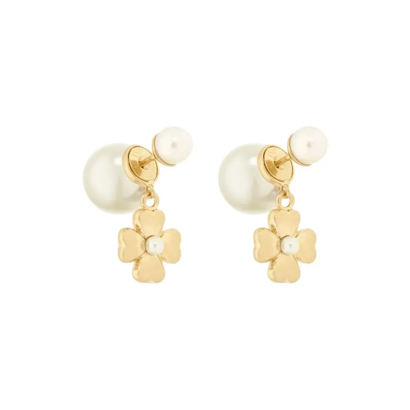 DIOR Metal Earrings Women's Gold-0