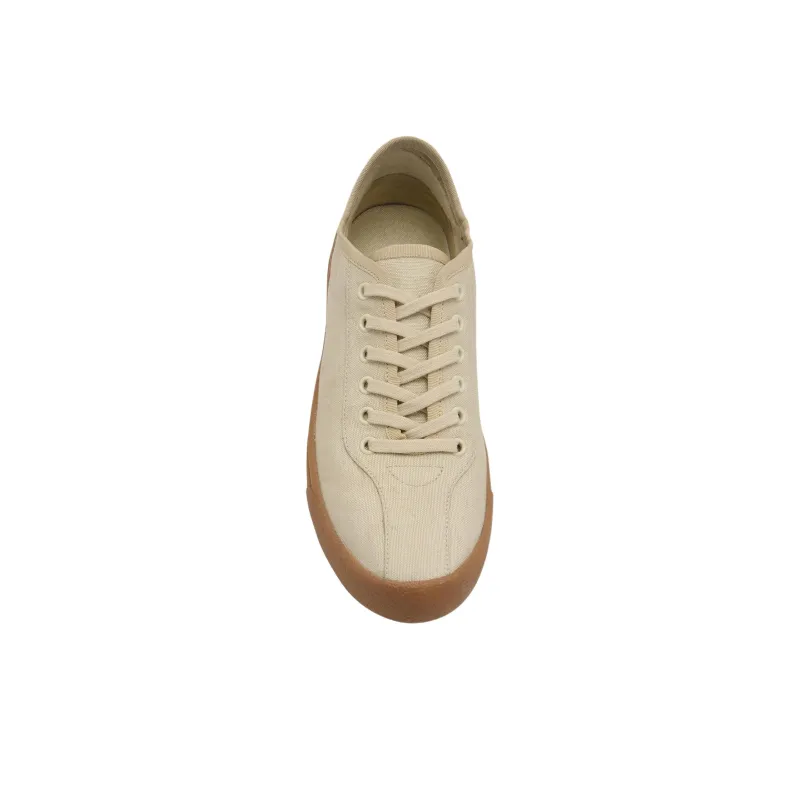THE ROW Low Top Canvas Shoes Men's Light Gray Green-3