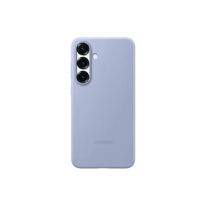 SAMSUNG Silicone Material Fashion Comfortable Silky Soft Phone Cases Compatible With Galaxy S25 Collection Solid Color-5