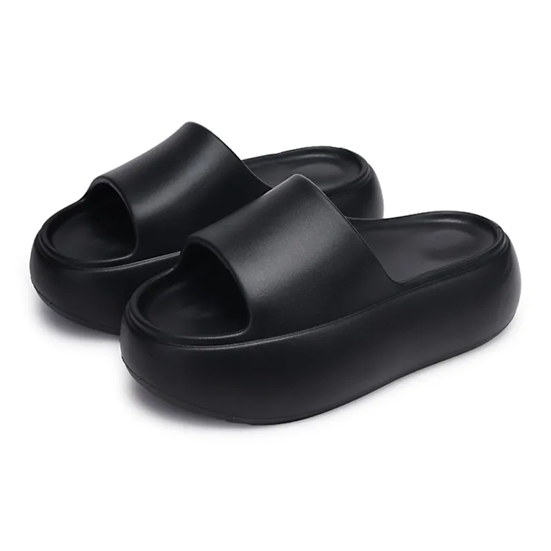 XMISTUO Minimalist Style Solid Color Platform Slippers For Women's Summer Students Home Soft Sole Comfortable Slippers-16