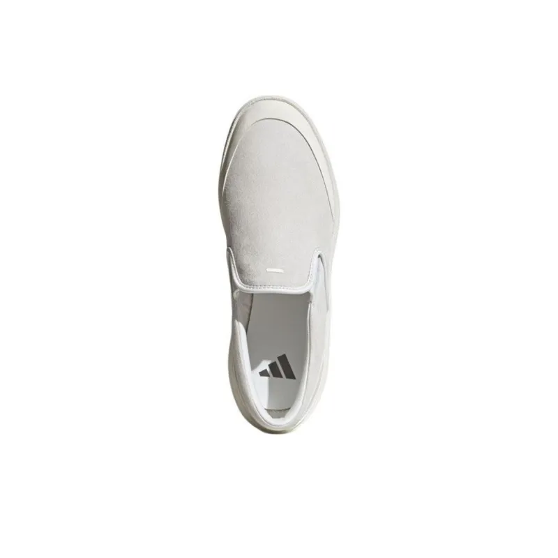 Adidas Labcourt Anti-Slip Wear-Resistant Low-Top Skateboard Shoes Unisex Gray White-3