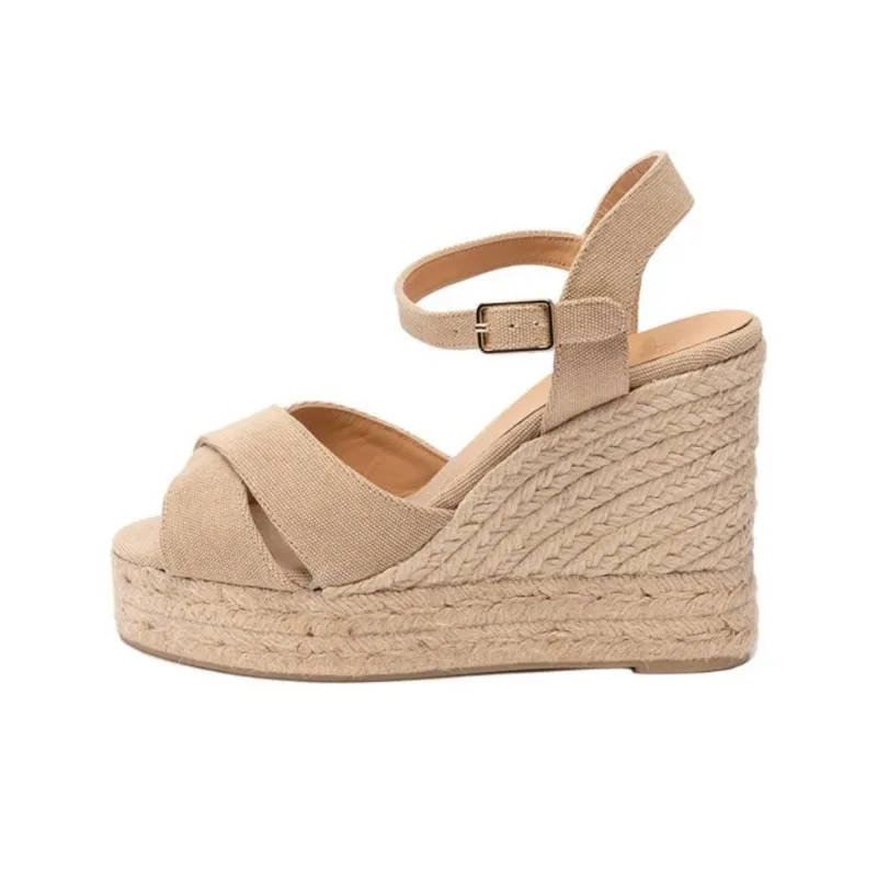 Castañer BLAUDELL Strap Sandals 10cm Women's Light Umber-0