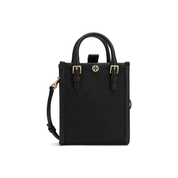 TORY BURCH Mini T Monogram Bag Black