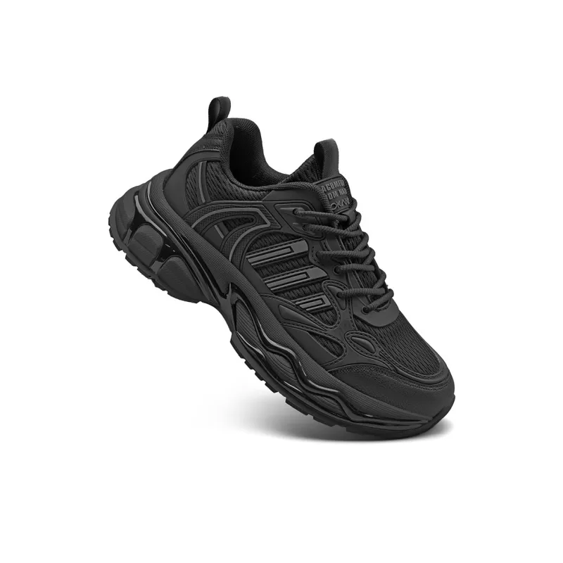 AOKANG Cushioned Wear-Resistant Lightweight Breathable Slip-Resistant Low-Top Chunky Sneakers Men's Shopping Bag-3