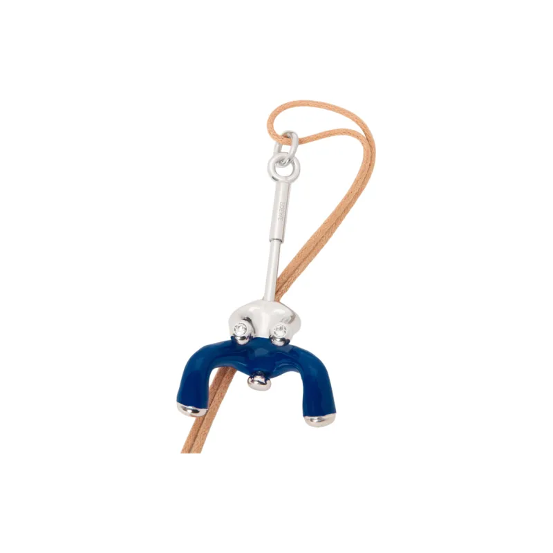 LOEWE Sterling Silver Pendants Women's Blue-2