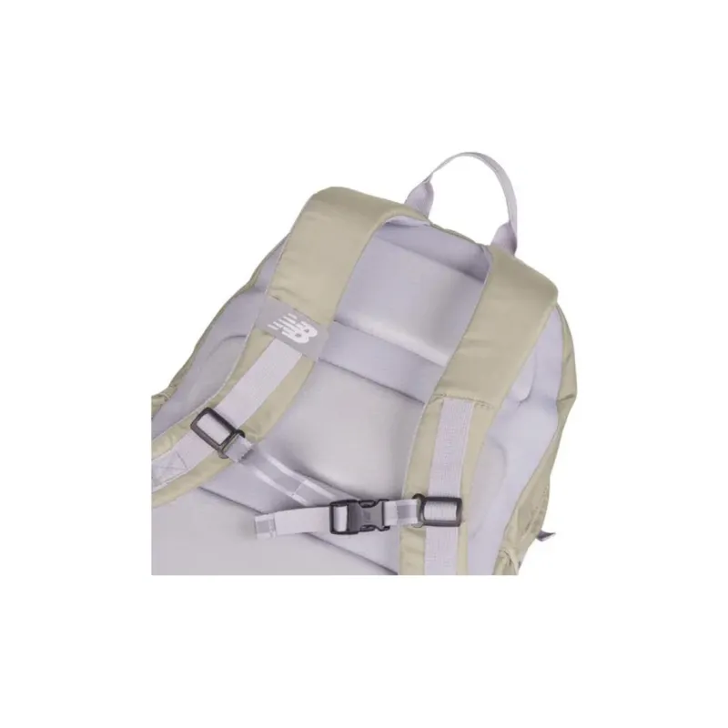 New Balance Polyester Backpack Unisex Gray White-4