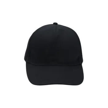 PALM ANGELS Cotton Polyester Polyurethane Baseball Caps Unisex Black