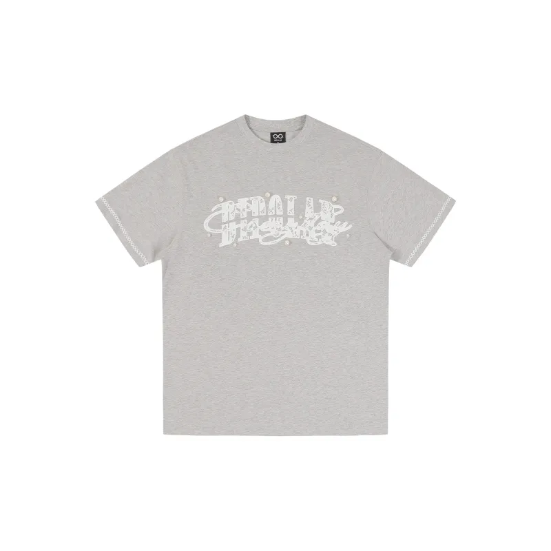 BIPOLAR Summer Men's American Vintage Hip Hop Street Style Trendy Loose Fit 100% Cotton T Shirt Unisex-1