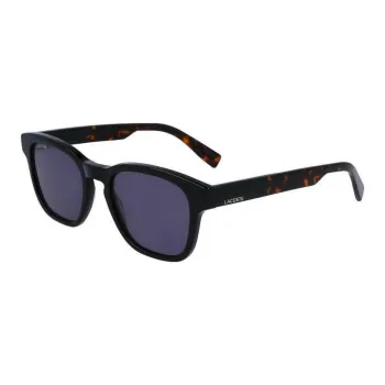LACOSTE Acetate Square Sunglasses Unisex Black