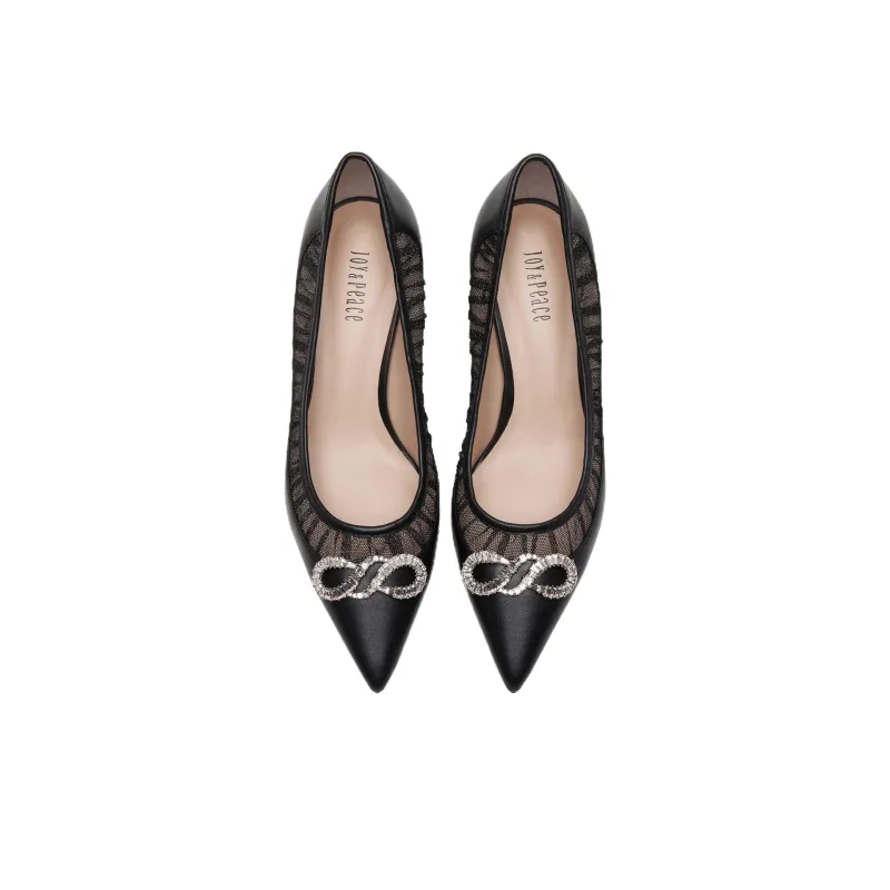 Joypeace High Heels Women's Solid Color-3