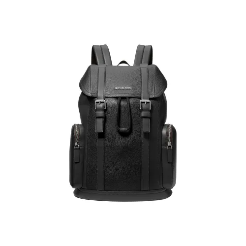 MICHAEL KORS COOPER Leather Backpack Men's Black