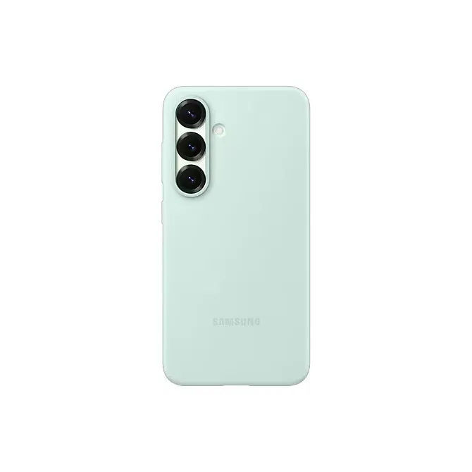 SAMSUNG Silicone Material Fashion Comfortable Silky Soft Phone Cases Compatible With Galaxy S25 Collection Solid Color-10