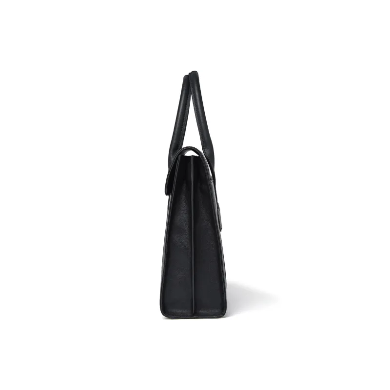 ROBERTA DI CAMERINO Cow Leather Briefcase Regular Men's Black-2