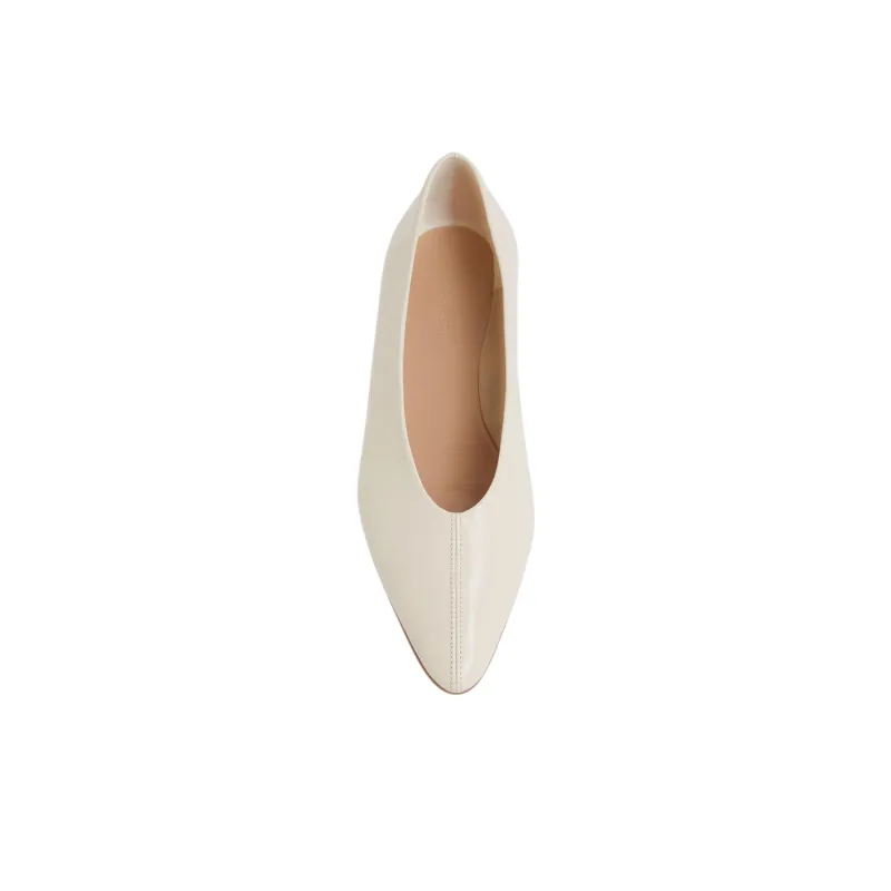 Bottega Veneta Sofia Casual Single Shoes Women's White-4