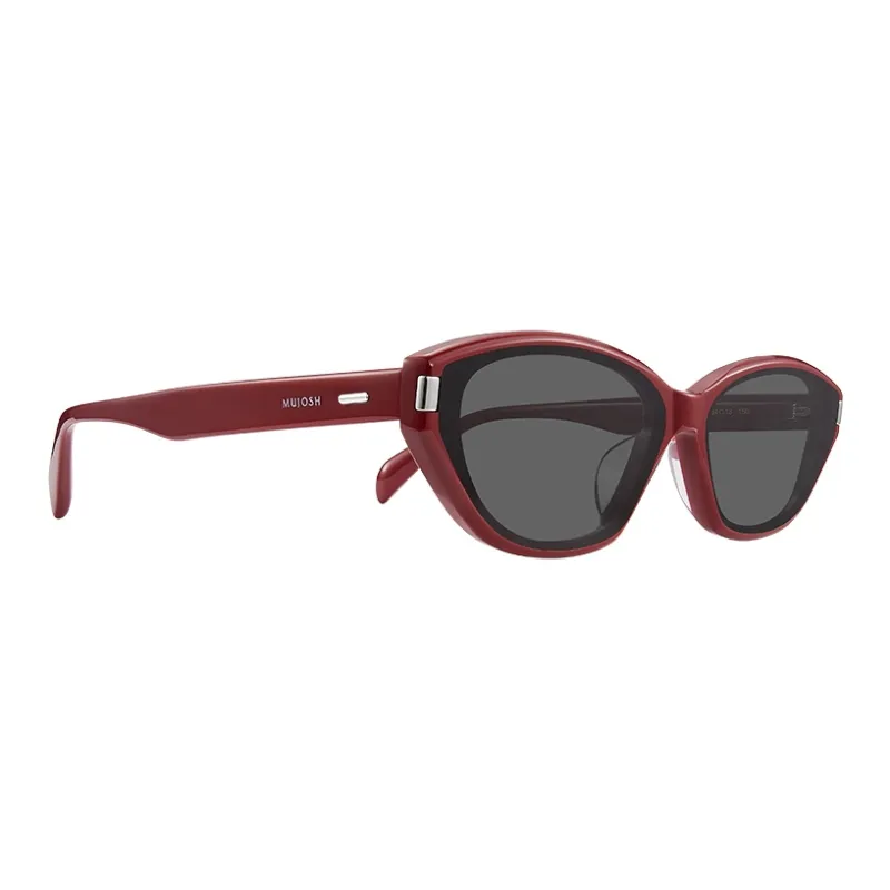 MUJOSH Astral Series Plate Frame Cat Eye Sun Protection Sunglasses With UV Protection Unisex-6