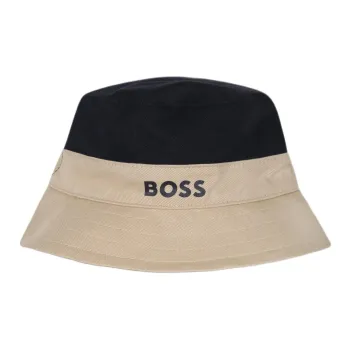 HUGO BOSS Cotton Bucket Hats Kids' Multicolor