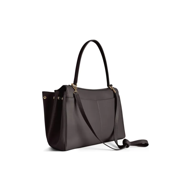 Balenciaga Rodeo Calfskin Tote Bag, Shopping Bag, Shoulder Bag, Handbag Medium Size Women's Coffee-2