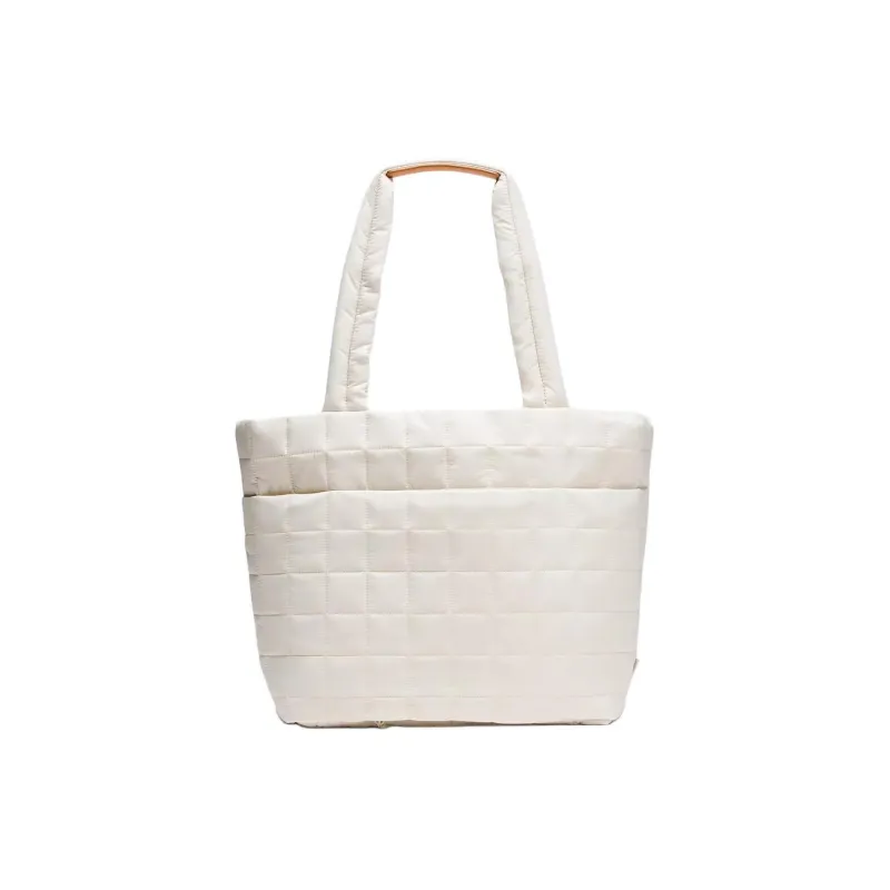 Lululemon Polyester Tote Bag Shopping Bag Handbag Regular Women's White-1