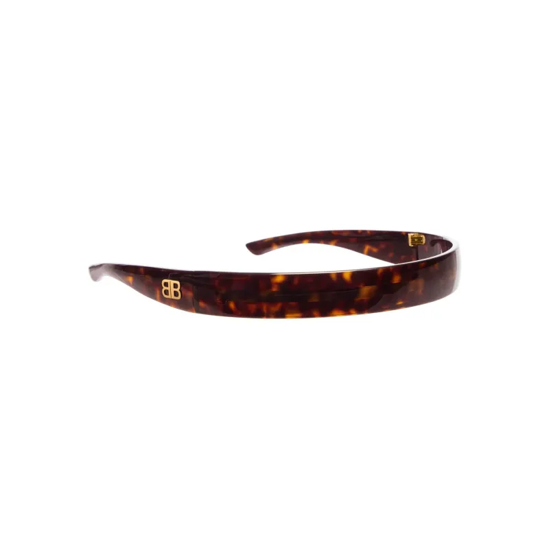 Balenciaga Acetate Brass Steel Headbands Women's Tortoiseshell-1