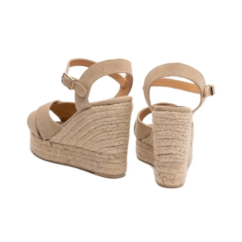 Castañer BLAUDELL Strap Sandals 10cm Women's Light Umber-2