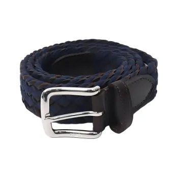 Polo Ralph Lauren Cotton Buffalo Leather Cotton Fabric Leather Leather Belts Men's Brown -