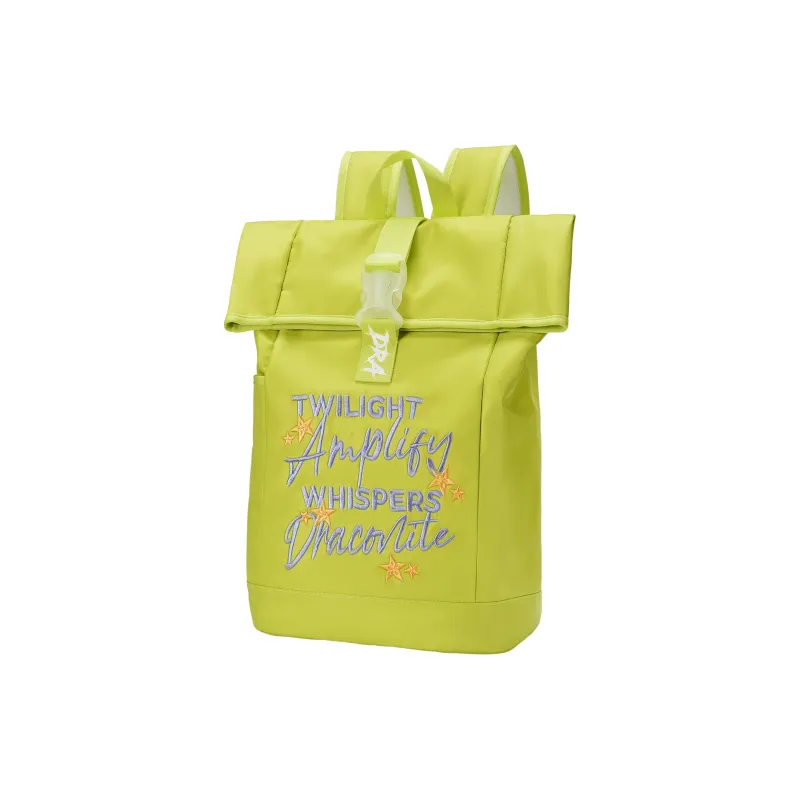 DRACONITE Polyester Students Backpack Regular Unisex Lime Neon Green-15