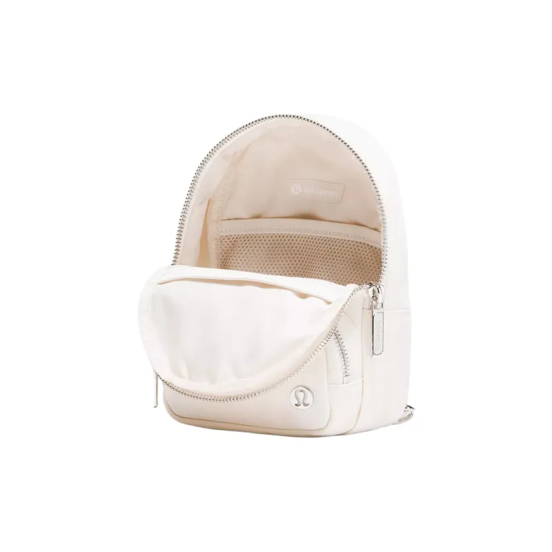 Lululemon Everywhere Recycled Polyester Sling Bag Small Size Women's Light Ivory-2