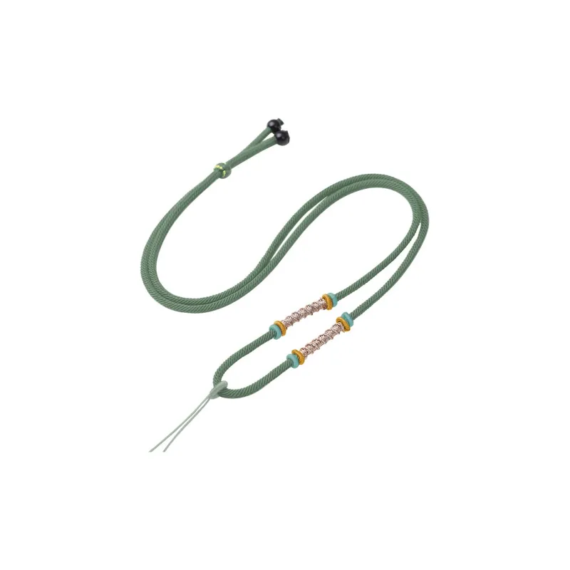 Moon Jewelry Braided String Necklaces Unisex-16