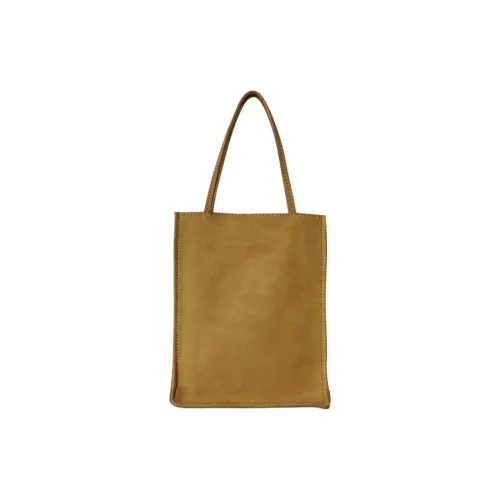 THE ROW Calfskin c15708 Bag, Shopping Bag, Handbag Mini Women's Mustard Green