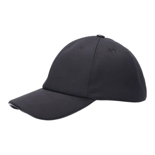 LOUIS VUITTON Cotton Baseball Caps Unisex Black
