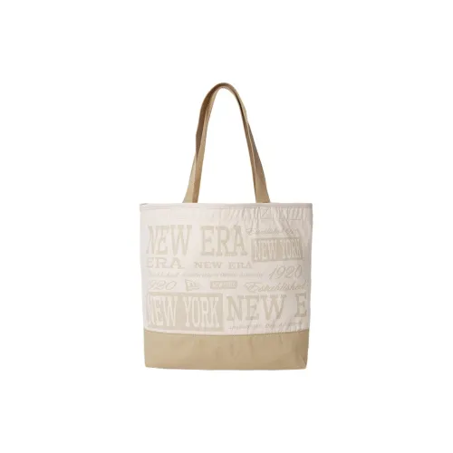 New Era Fabric Shoulder Bag Unisex Ivory White